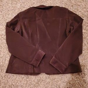 L.L. Bean Jackets & Coats - LL Bean Velour Jacket L.L. Bean Jackets & Coats - LL Bean Velour Jacket